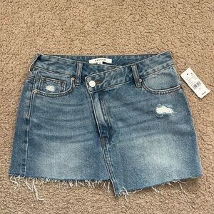 PacSun denim mini skirt